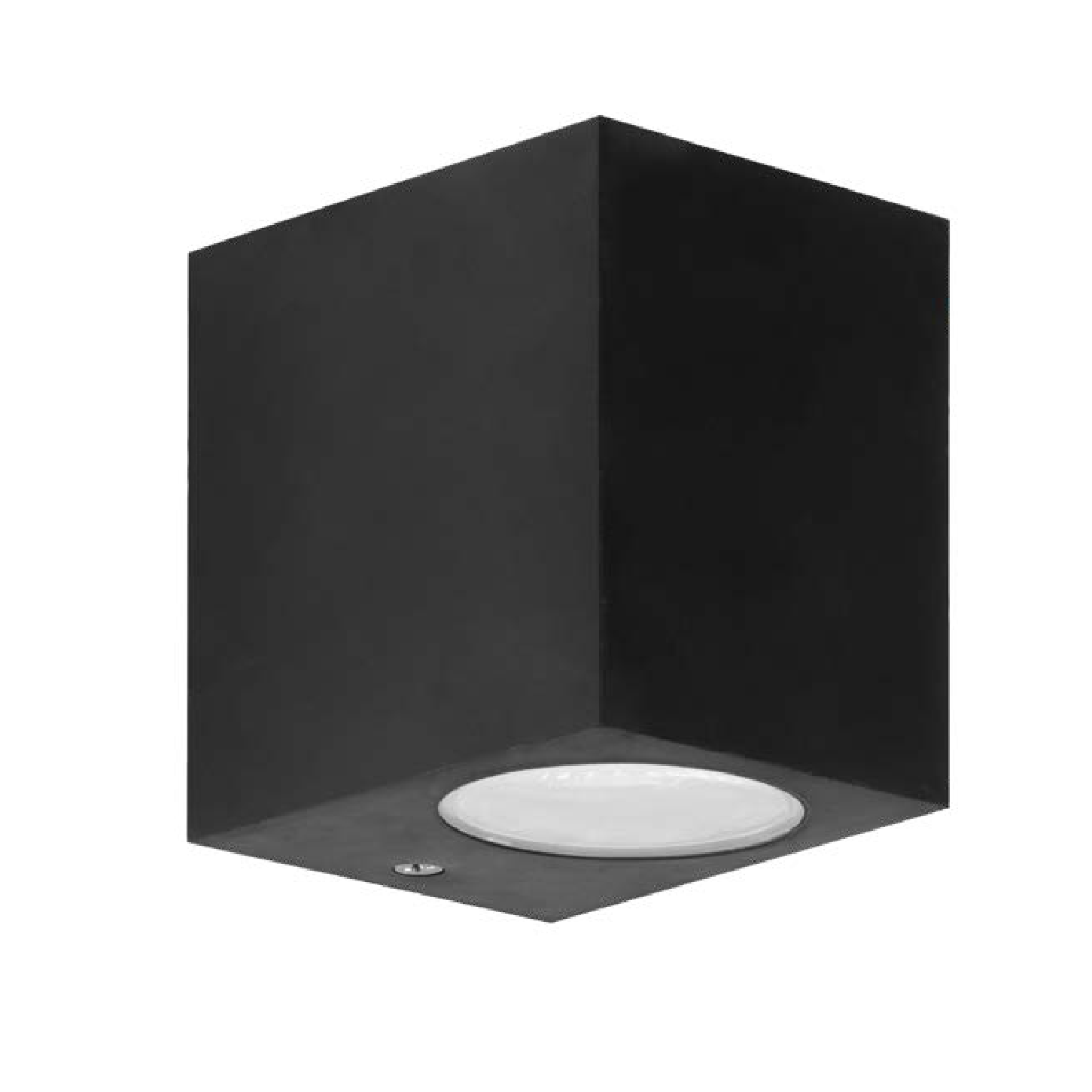 Luminario Estevez Negro 8W para Sobreponer en Muro Exterior | Apto Zona Salina | Modelo ETX-0140-NEG - Luzdeco