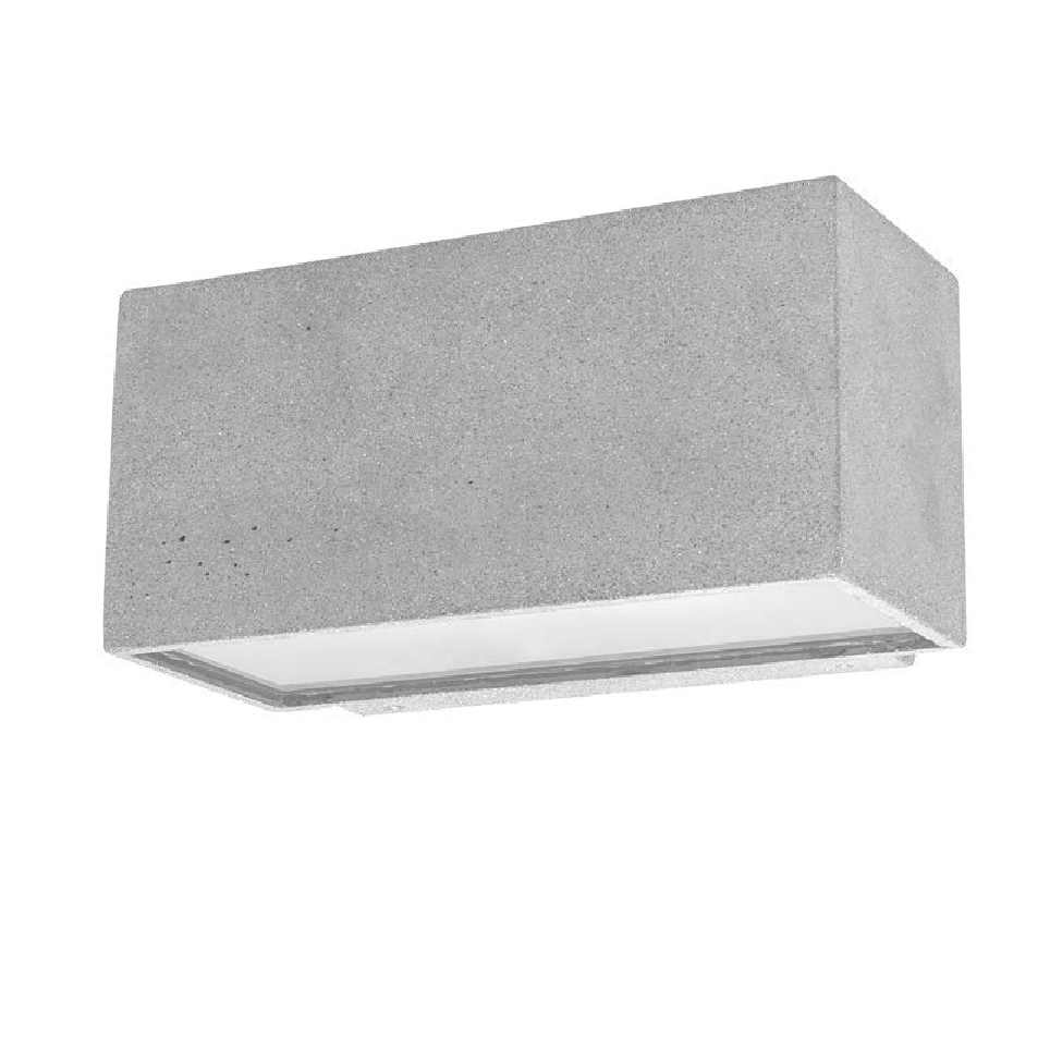 Luminario LED Estevez 15W para Sobreponer en Muro Exterior | Modelo ETX-0200-CEM - Luzdeco