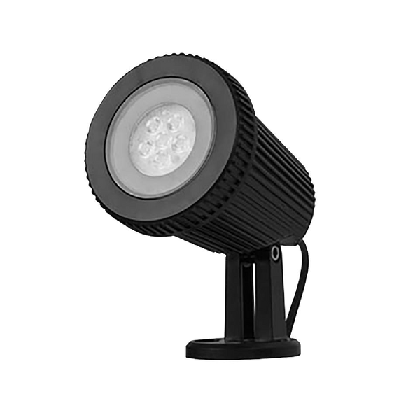 Luminario Tipo Proyector con Estaca LED Estevez ETX-0374-NEG - 4.5W 3000K, IP65- Luzdeco