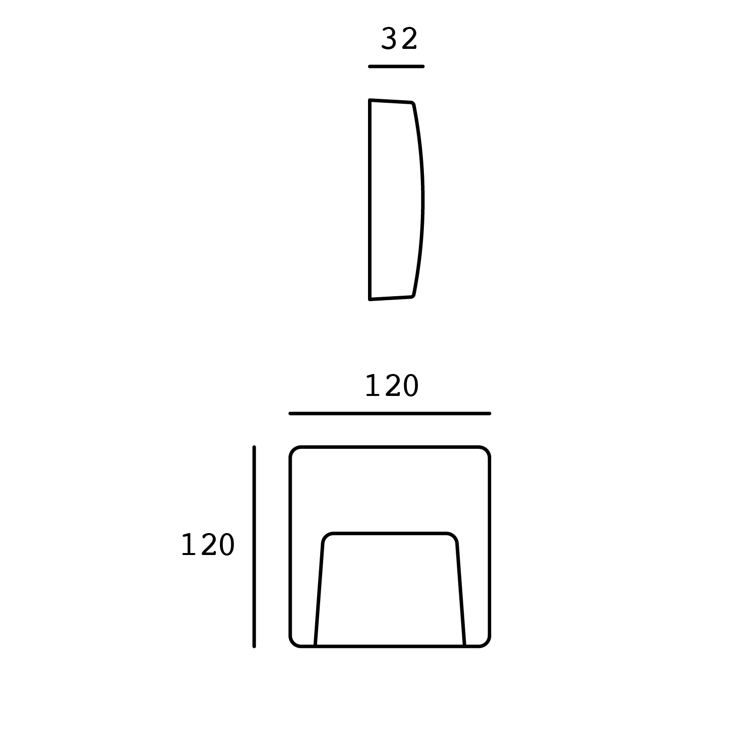 Luminario LED Estevez Negro 2.6W para Sobreponer en Muro Exterior | Apto Zonas Salinas | Incluye 2 Carátulas | Modelo ETX-0439-NEG - Luzdeco