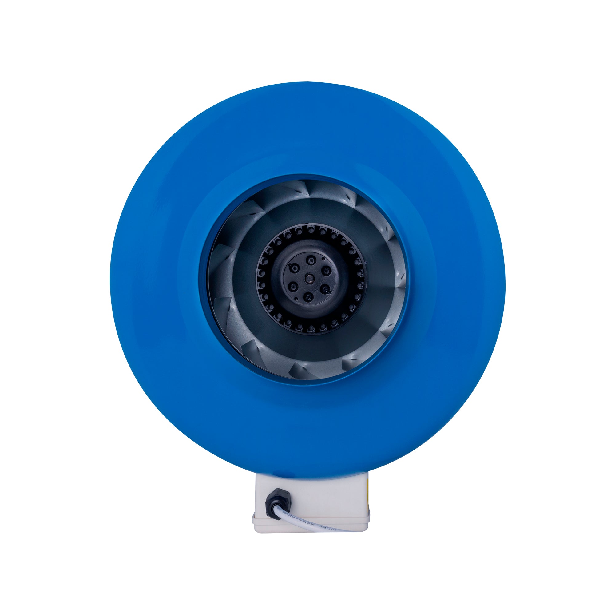 Estevez Extractor de Aire Centrífugo Metálico Azul 6" (Modelo EVF-ID6) - Blower Industrial Potente - Luzdeco