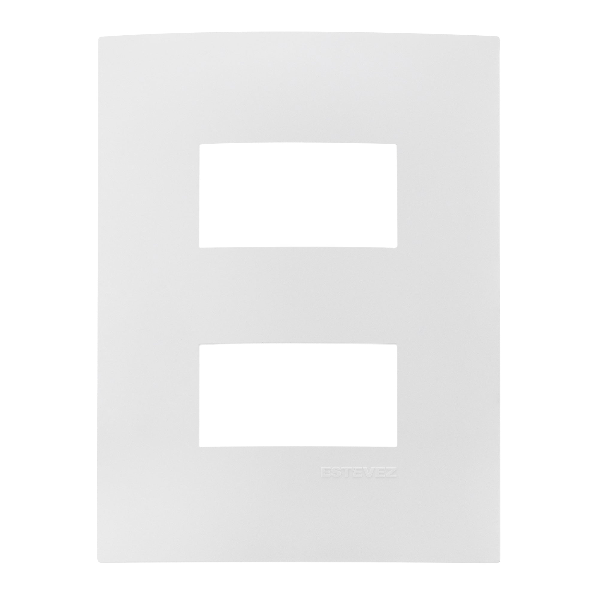 Estevez Placa con 2 Ventanas Gamma, Modelo HC-E613