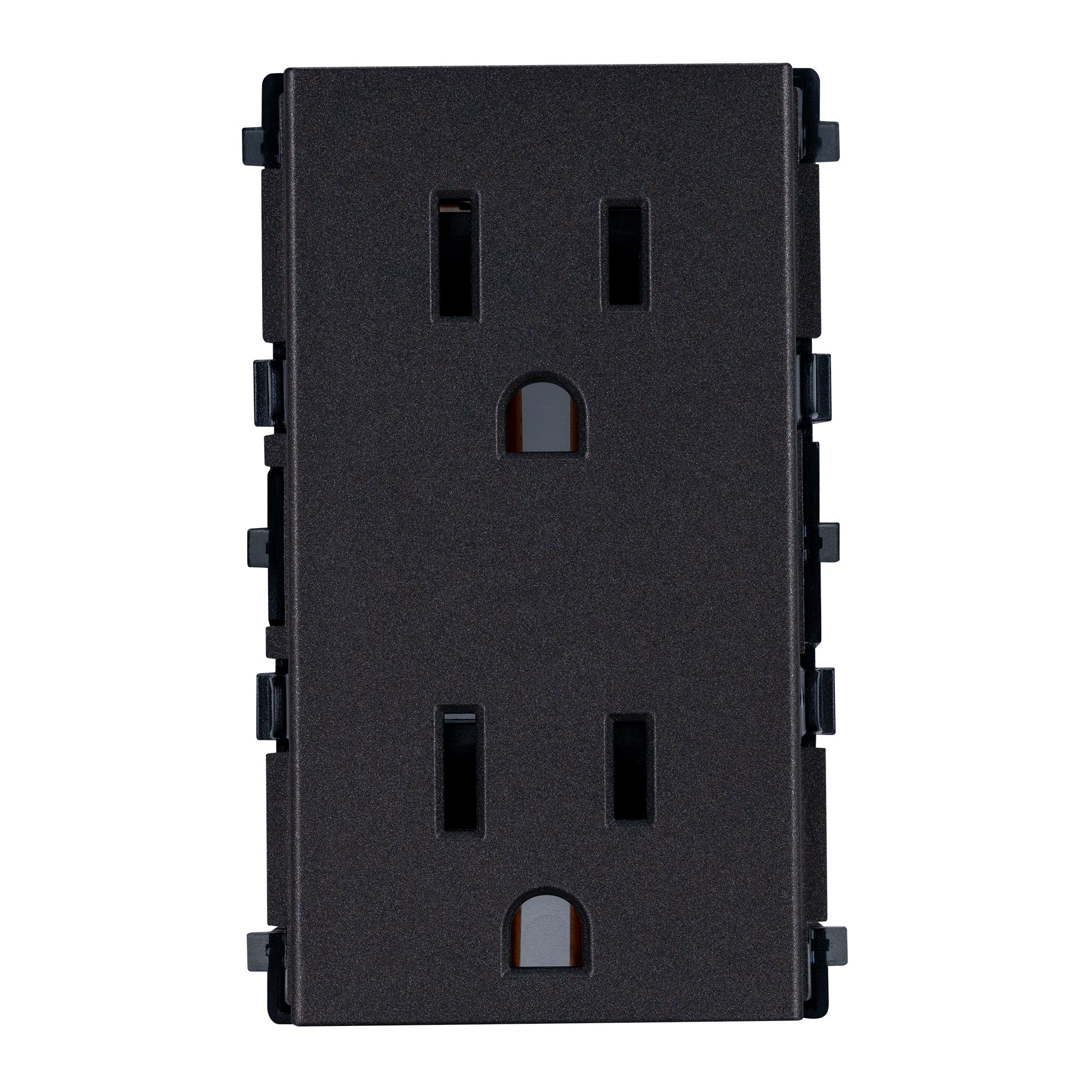 Estevez Contacto Dúplex 2P+T con Protección Infantil 3 Módulos Omega, Modelo HC-E70310