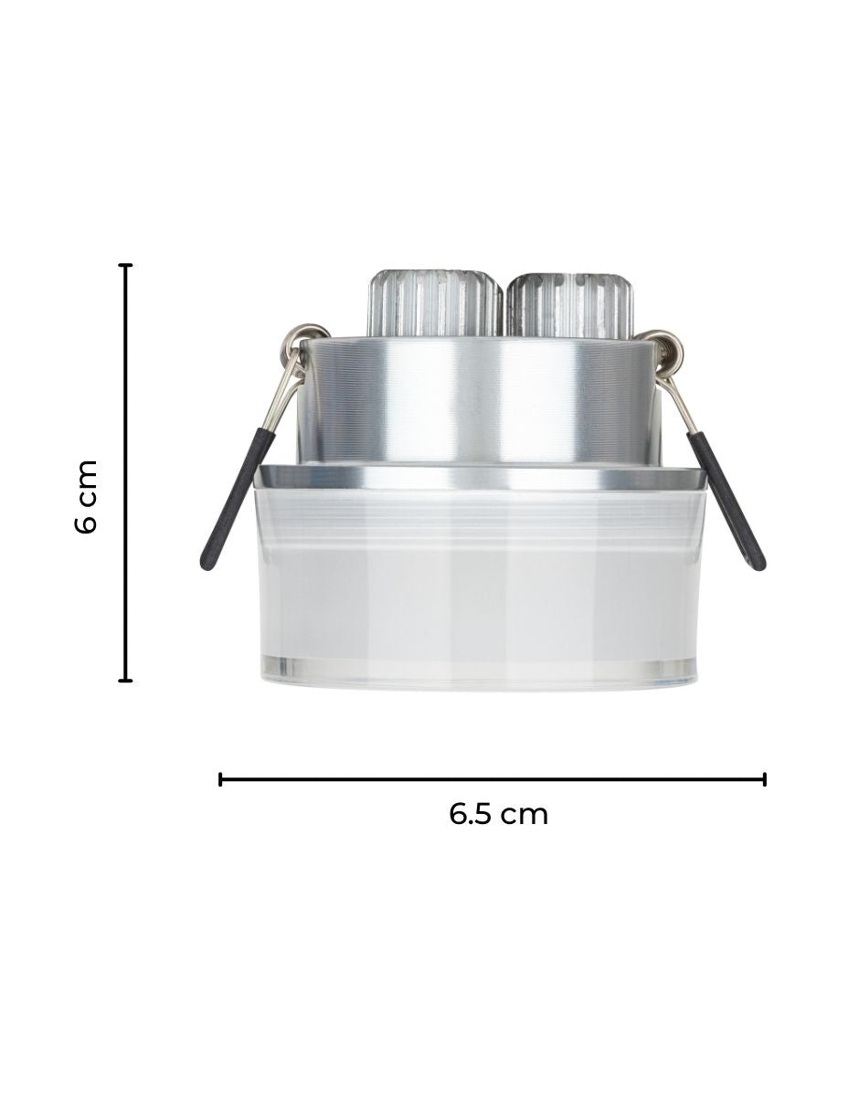 Estevez Luminario LED de Acento Empotrable En Techo 3 W, Modelo 19152-0