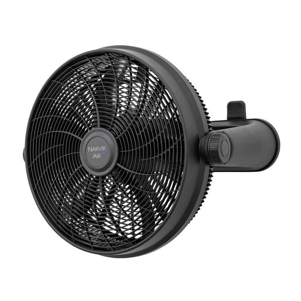 Narvik Ventilador de 20" 2 en 1: Piso y Pared 130W Silencioso con Aspas Plásticas, Modelo NA2020