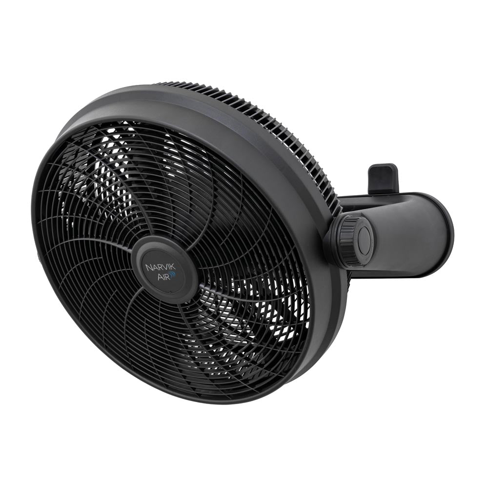 Narvik Ventilador de 20" 2 en 1: Piso y Pared 130W Silencioso con Aspas Plásticas, Modelo NA2020