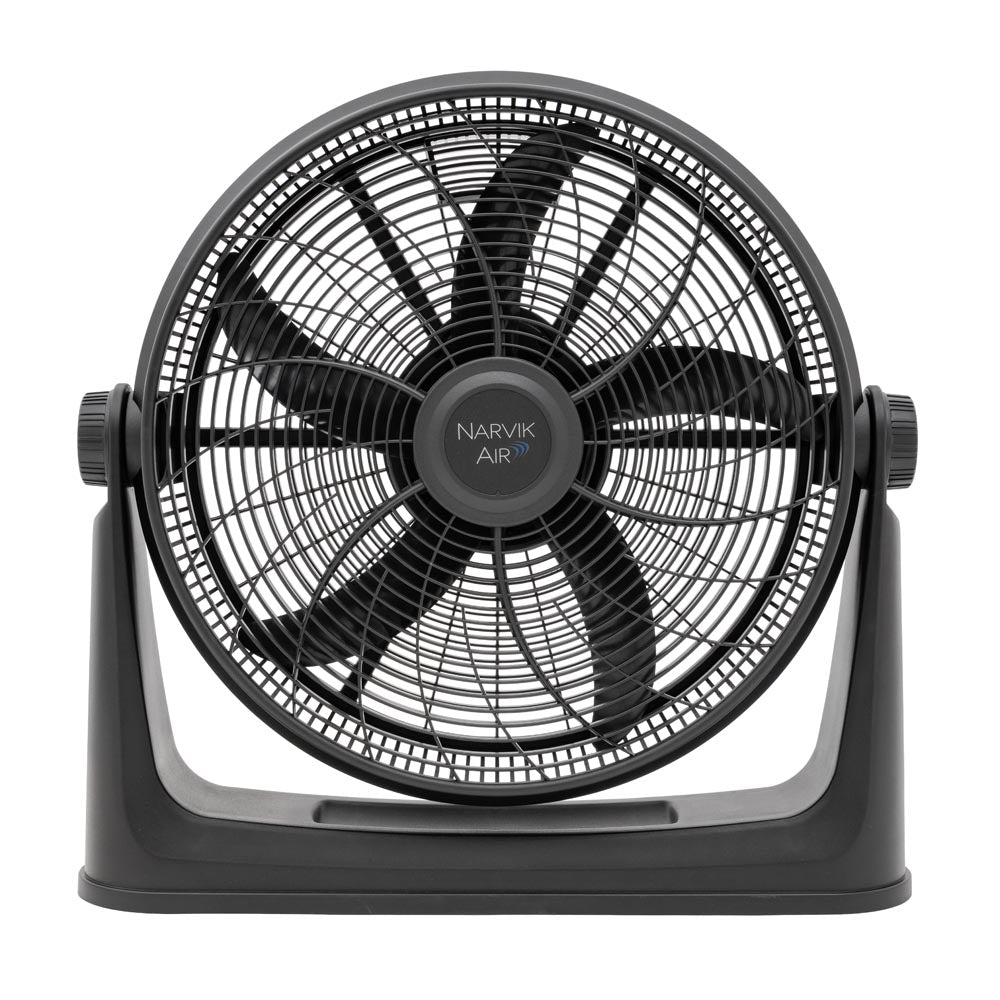 Narvik Ventilador de 20" 2 en 1: Piso y Pared 130W Silencioso con Aspas Plásticas, Modelo NA2020