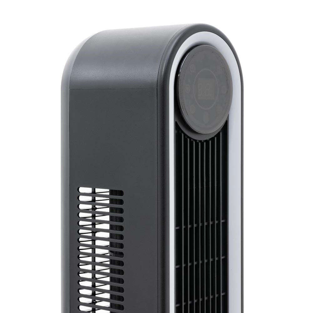 Narvik Ventilador de Torre 42" Silencioso de 60W con Luz, Control Remoto y Panel Touch, Modelo NA5042