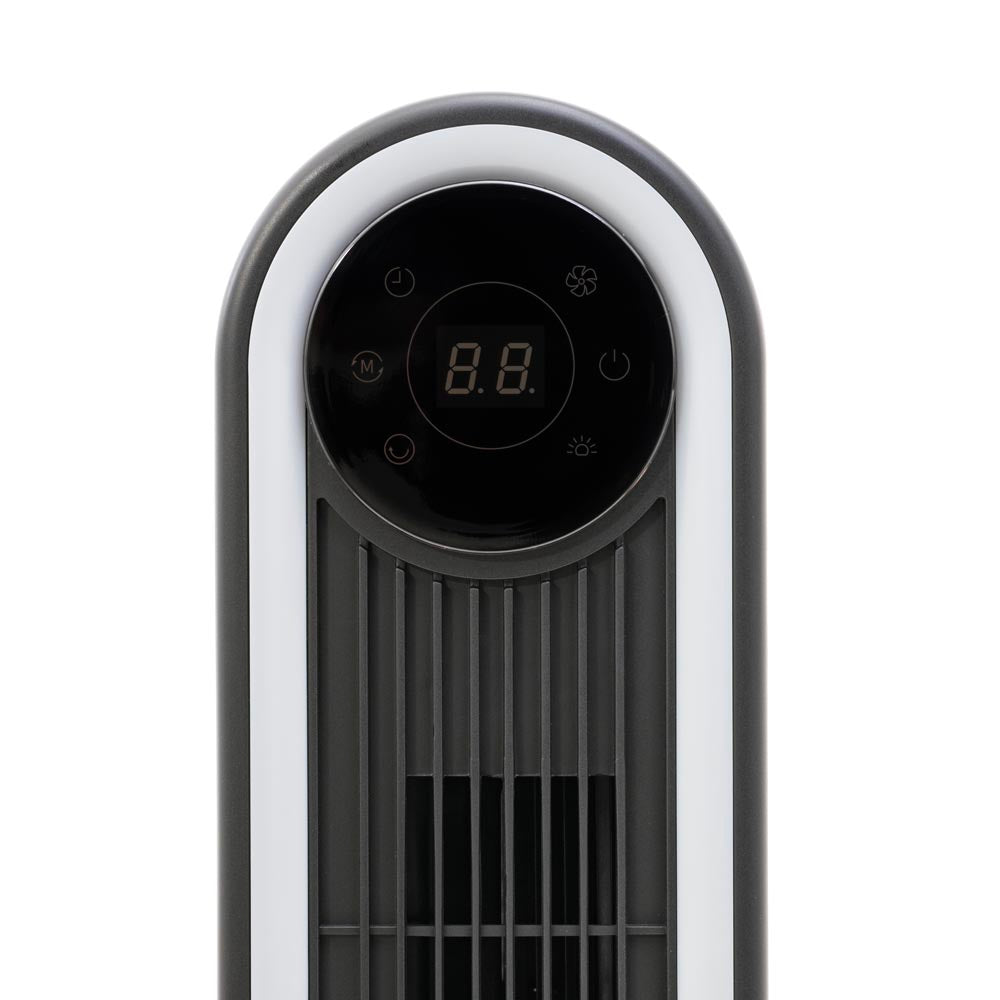 Narvik Ventilador de Torre 42" Silencioso de 60W con Luz, Control Remoto y Panel Touch, Modelo NA5042