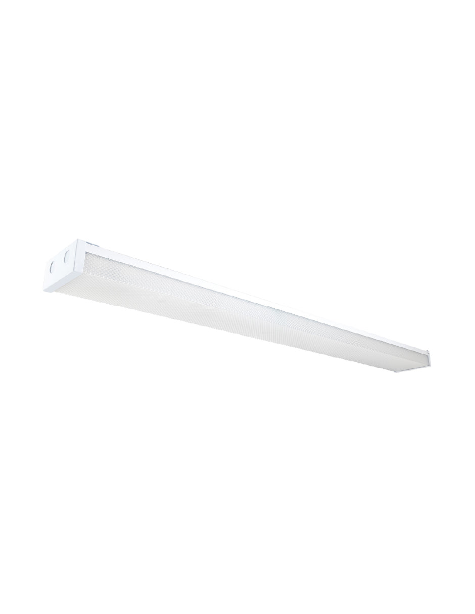 Estevez Luminario LED WRAP CCT 40W 1238 mm Blanco para techo con luz seleccionable Modelo 19498-CCT