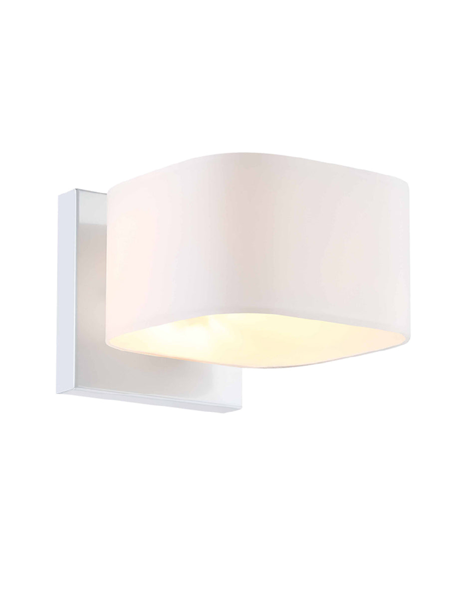 Estevez Luminaria Spur De Pared Blanca G9 152x195x120mm, Modelo 19853-0