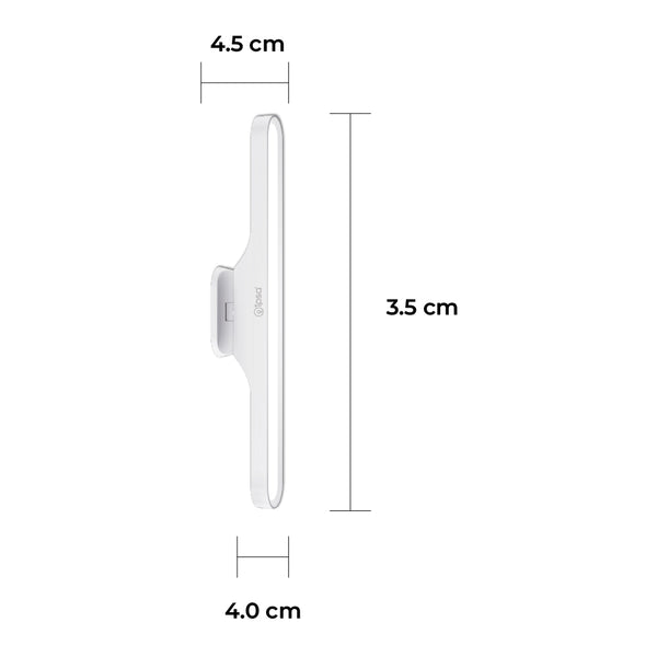 Ipsa Luminario LED Recargable Portatil con Selector de Temperatura, Modelo ML/USB-C/MT