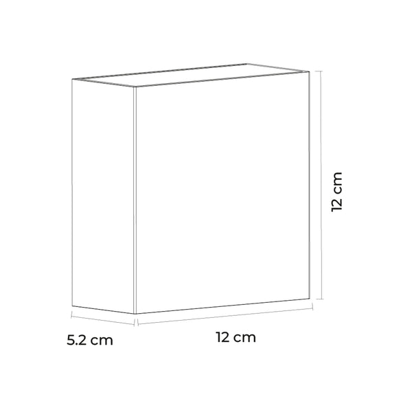 Ipsa Luminaria Decorativa para Muro con 2 Luces, Modelo ARDECO2LMV-LED/4W
