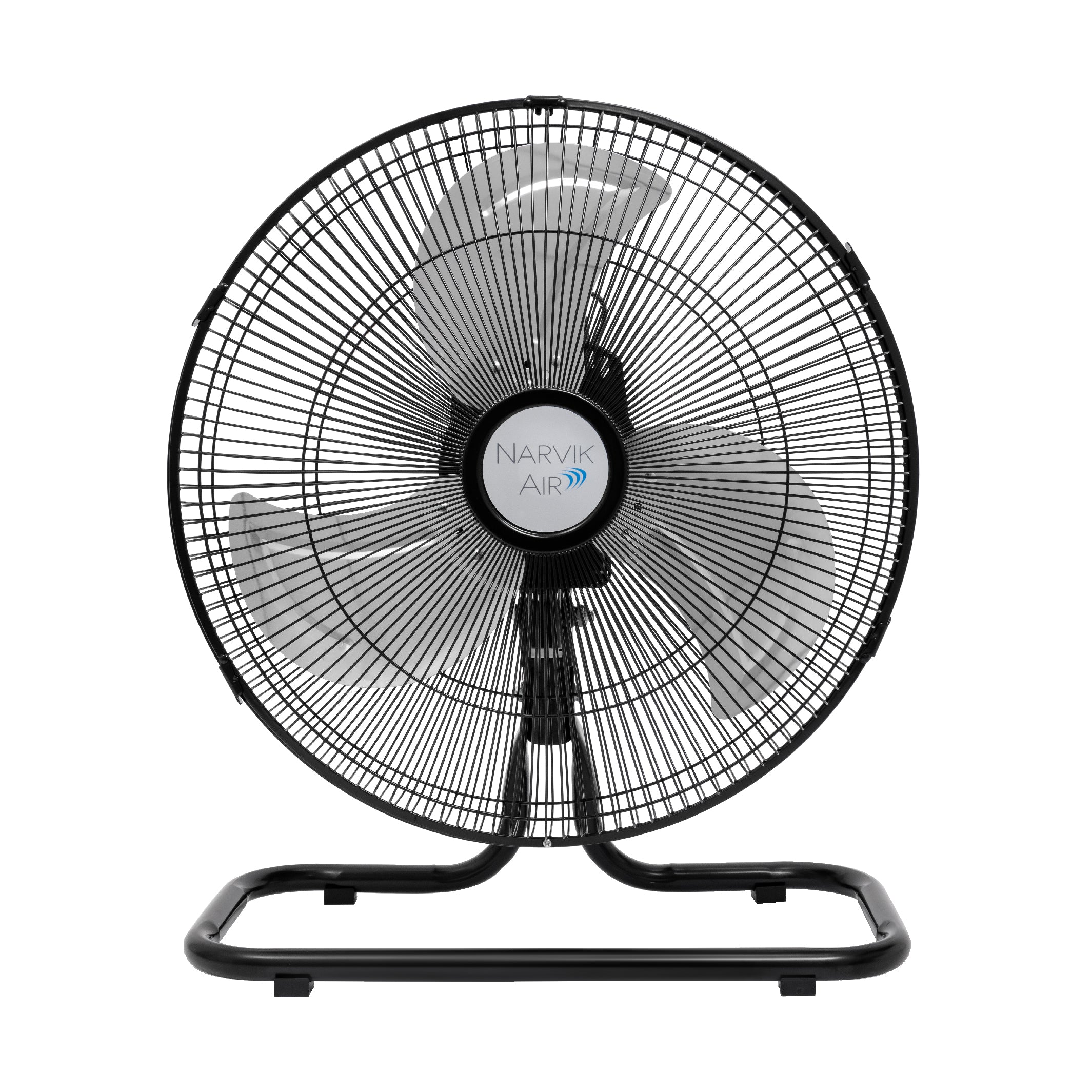 Narvik Ventilador de 16" Industrial 2 en 1: Piso y Pared Oscilatorio 55W con Aspas de Aluminio, Modelo NA1016 / NA-OF16