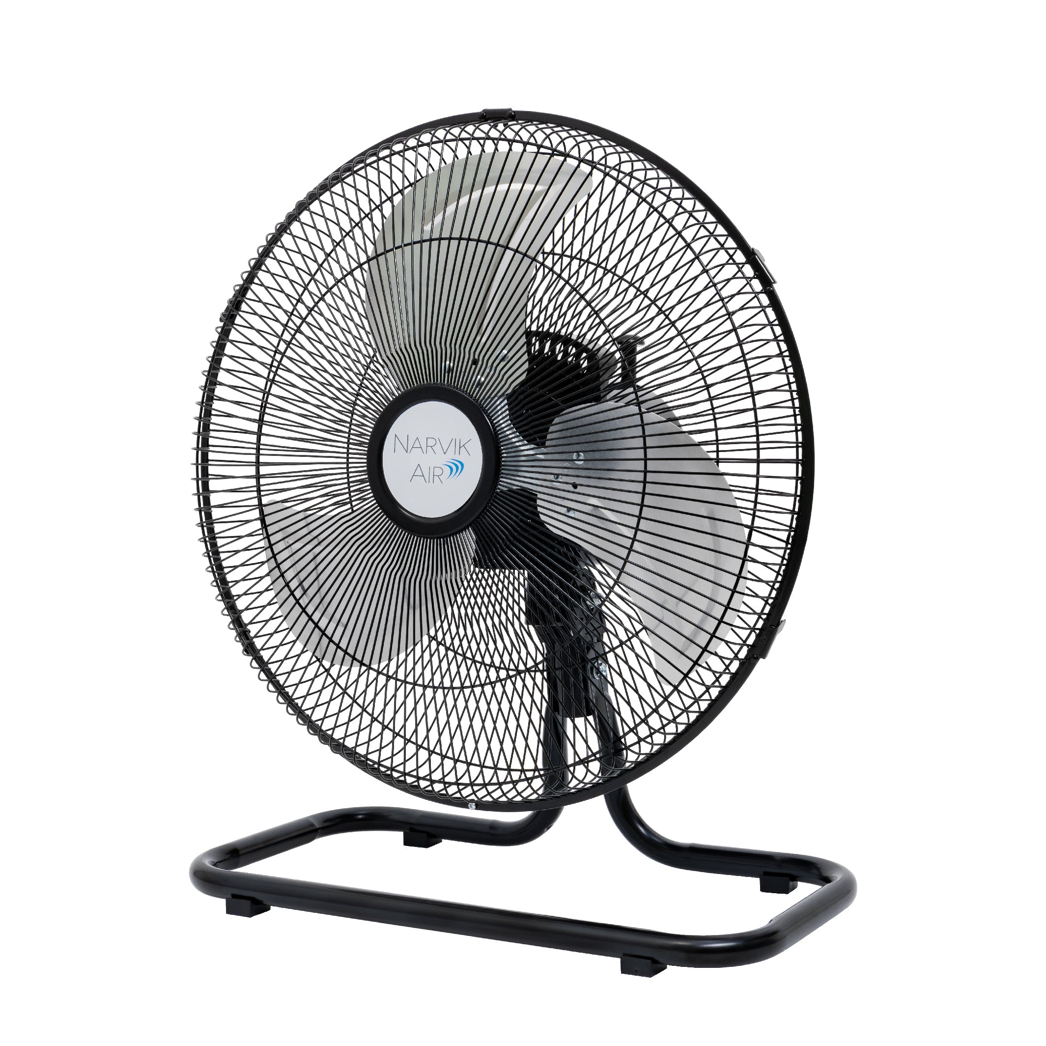 Narvik Ventilador de 16" Industrial 2 en 1: Piso y Pared Oscilatorio 55W con Aspas de Aluminio, Modelo NA1016 / NA-OF16