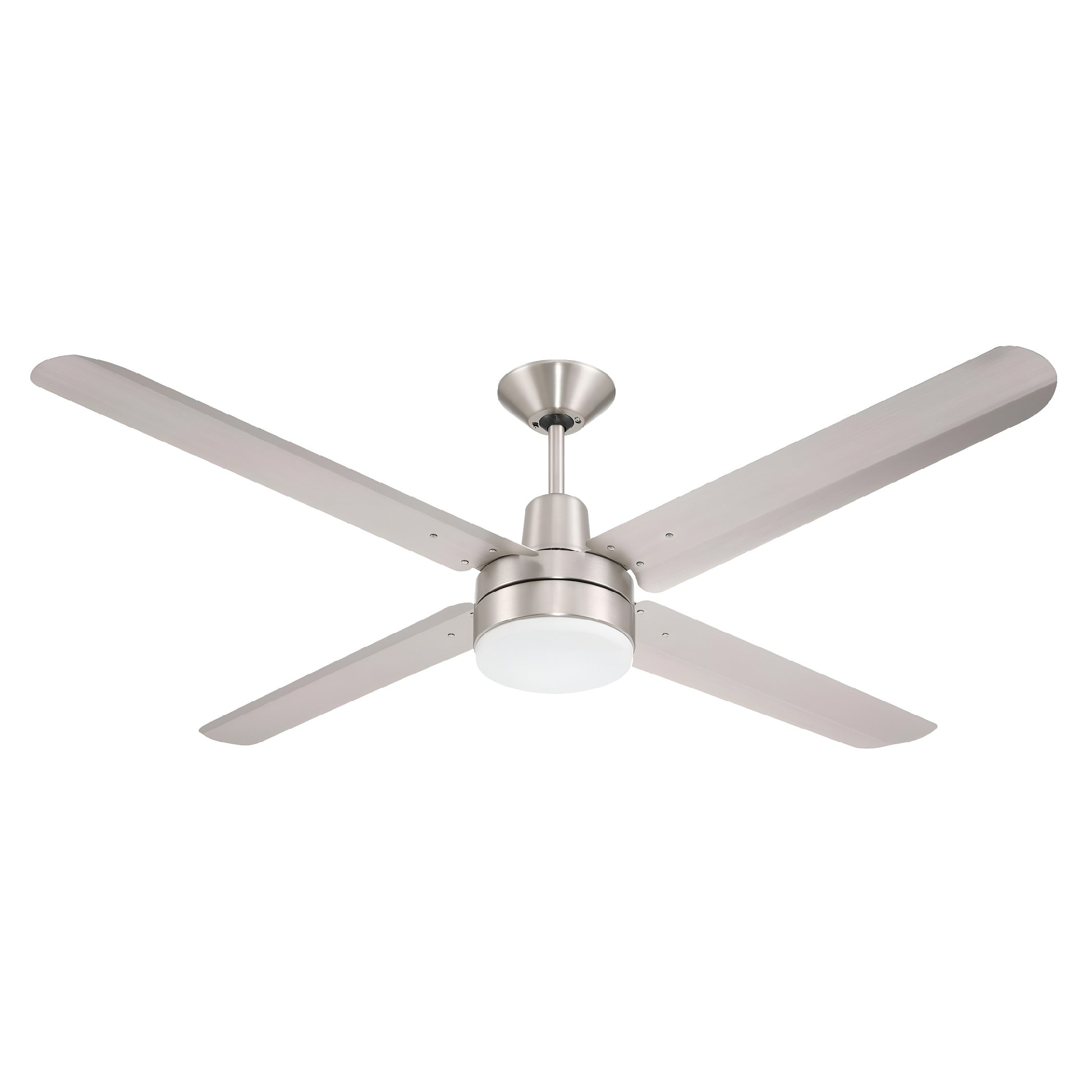 Narvik Ventilador de Techo de 56" Con Luz CCT de 4 Aspas de Aluminio con Control de Pared Industrial NA-CL56MB/ NA3021