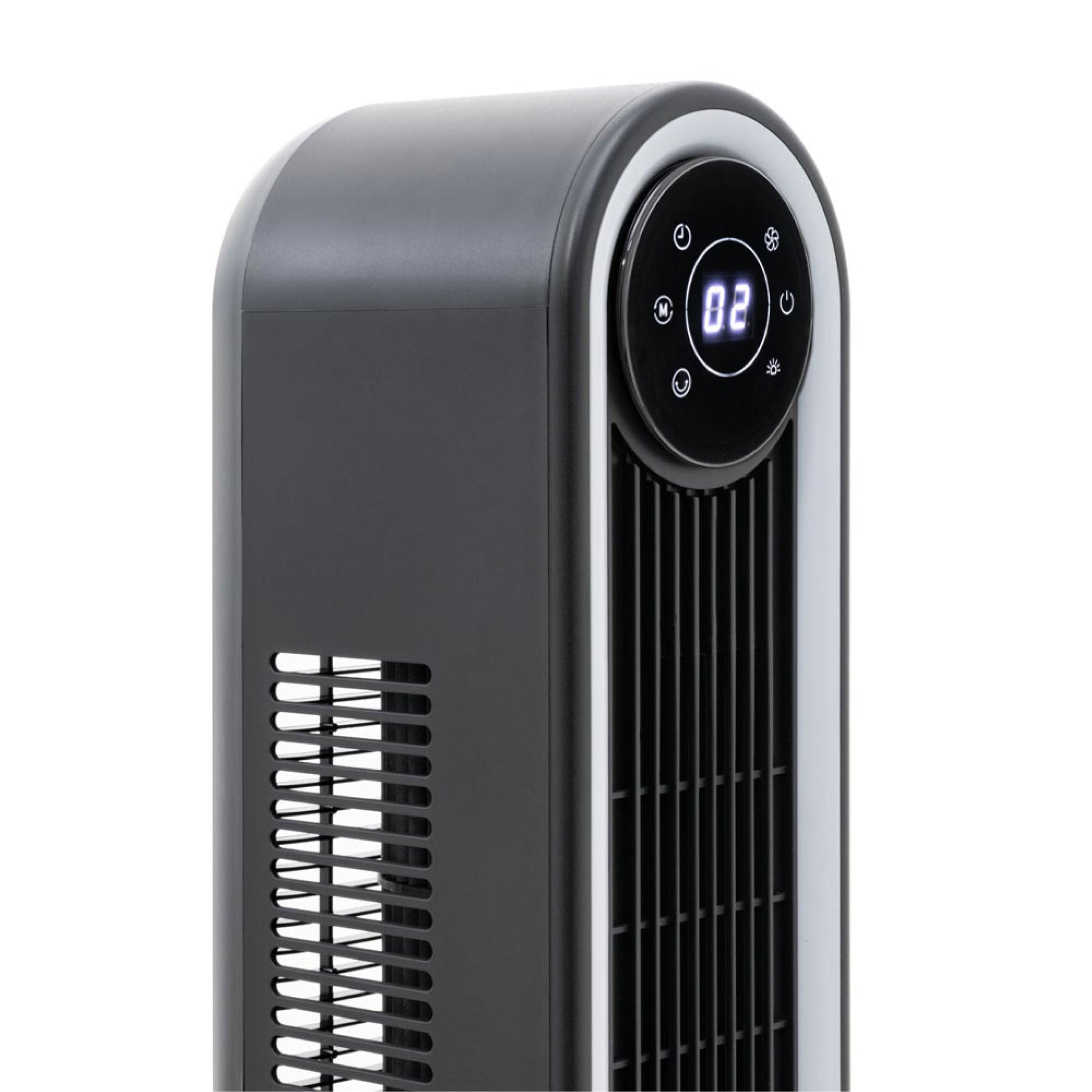 Narvik Ventilador de Torre 42" Silencioso de 60W con Luz, Control Remoto y Panel Touch, Modelo NA5042