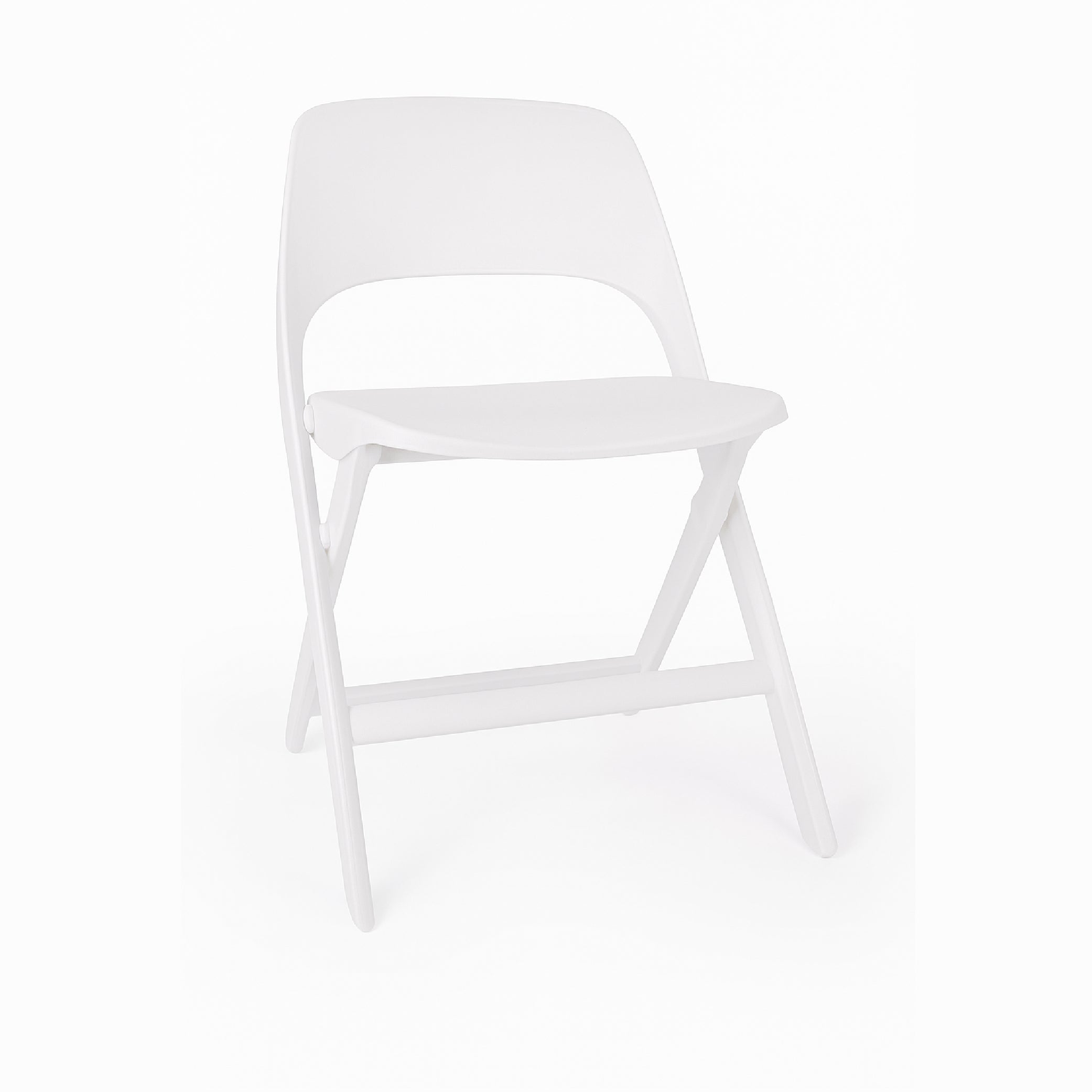 Offiho Silla Plegable y Resistente para Interior y Exterior de Polipropileno, Modelo Folding OHV-137