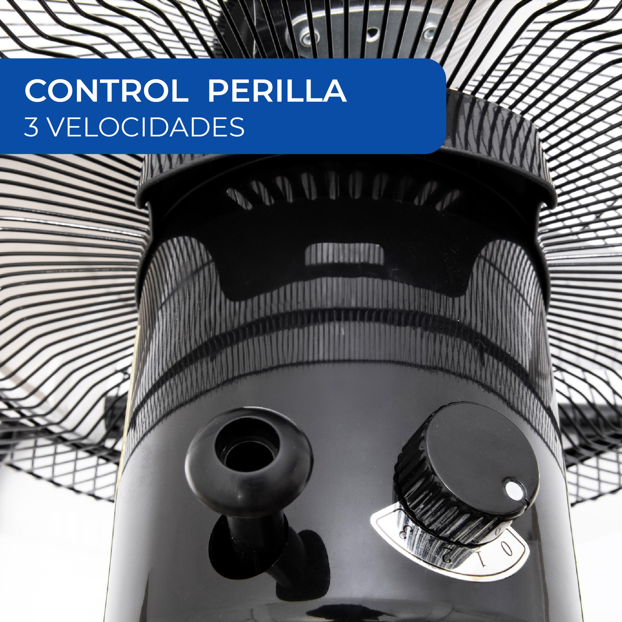 Narvik Ventilador de 16" Industrial 2 en 1: Piso y Pared Oscilatorio 55W con Aspas de Aluminio, Modelo NA1016 / NA-OF16