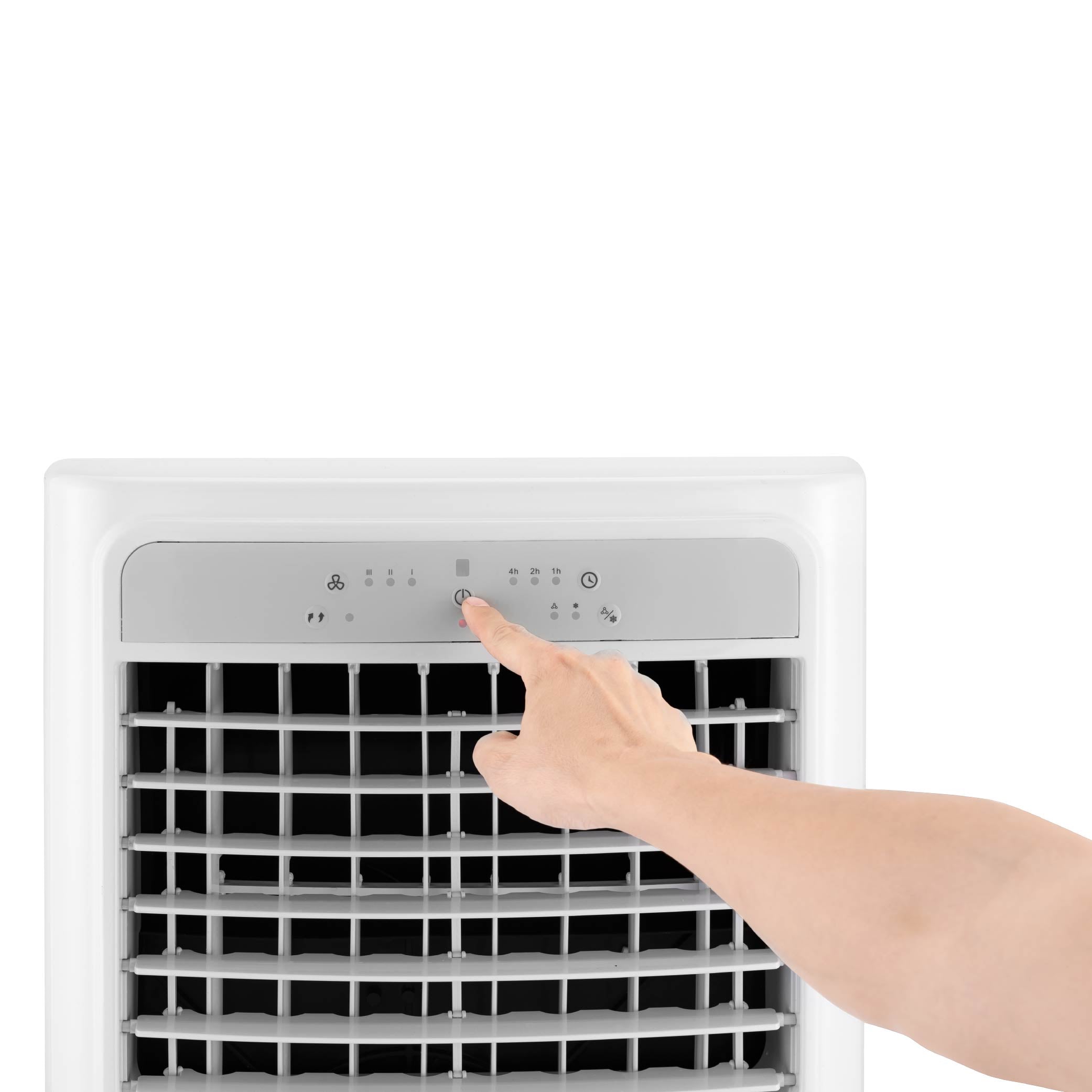 Honeywell Enfriador de Aire, Humidificador, Ventilador 3 en 1 de 20L para 19m2 Con Control, Modelo CL202PEUI