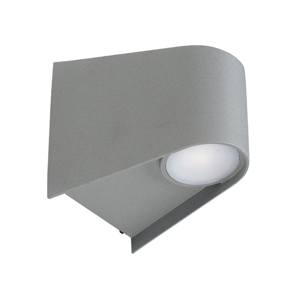 Estevez Pack de 4 Lámparas LED de 2W Luz Neutra 4000K, Para Exterior Techado, Sobreponer Pared, Modelo 19217