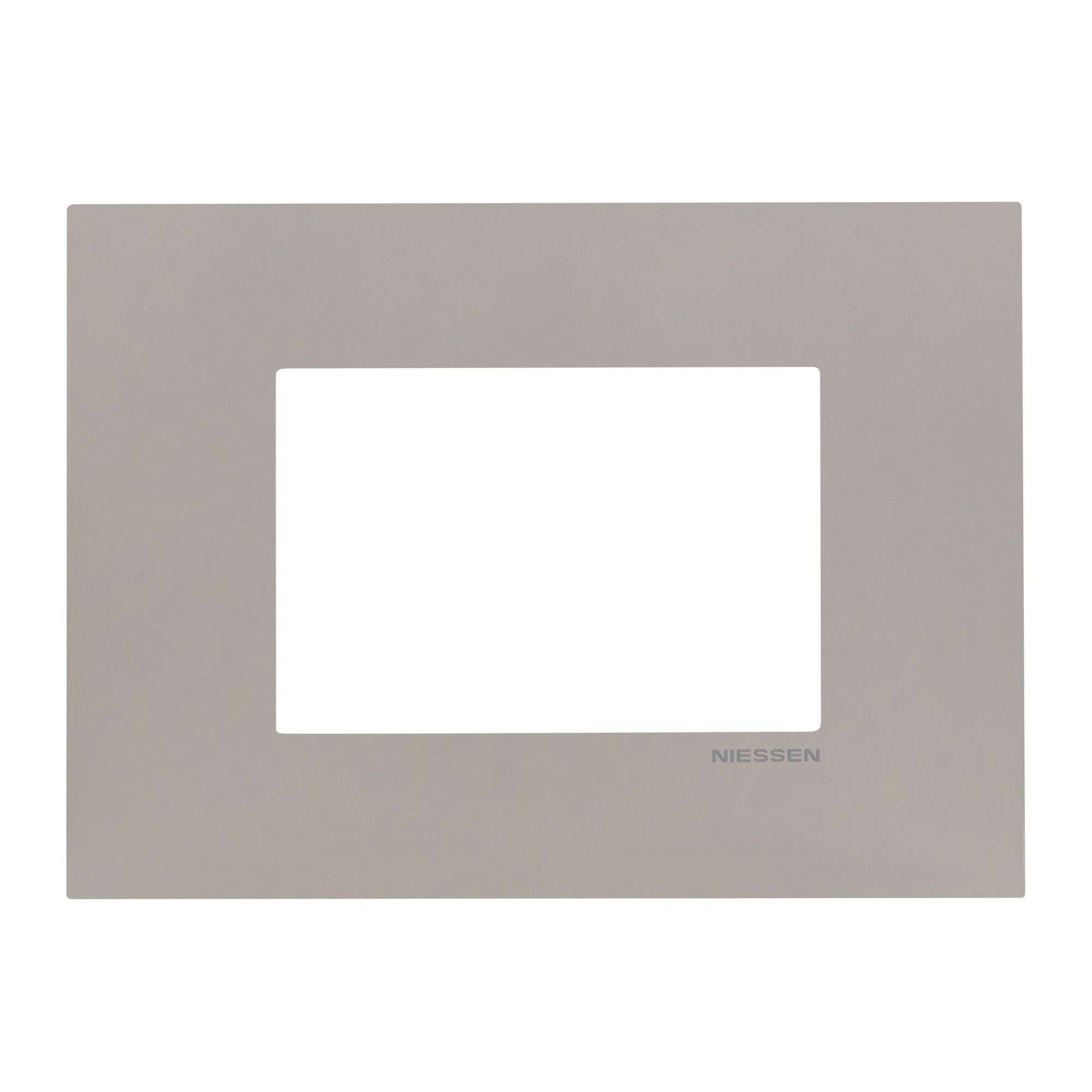 Estevez Placa de Pared 3 Módulos Zenit Niessen, Modelo Z2373
