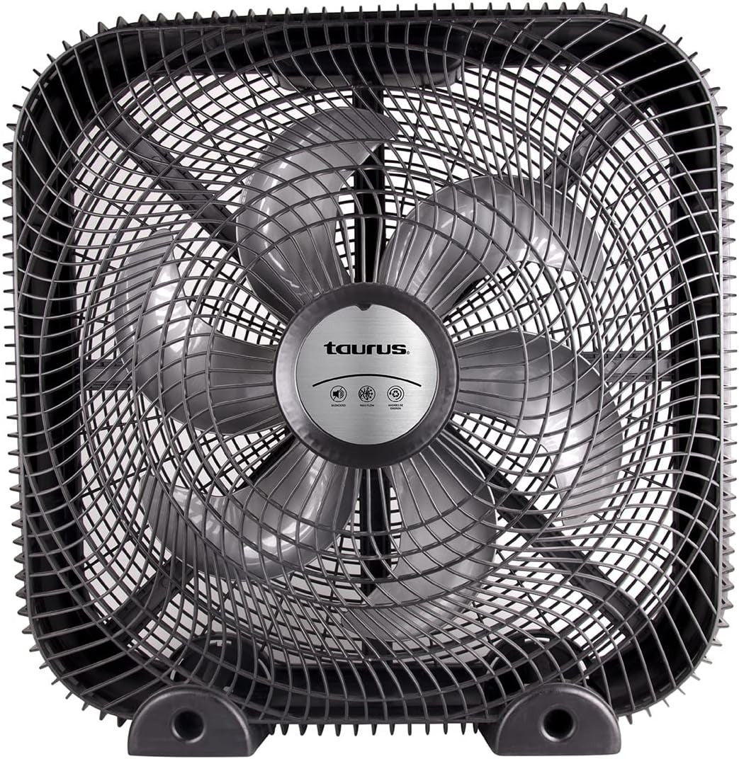 Taurus Ventilador de 20" Piso Silencioso con Rejilla Plástica, Modelo Eolo