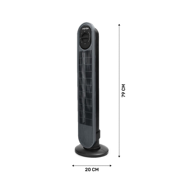 Taurus Ventilador de Torre de 31" Silencioso con 3 Velocidades, Modelo M94413460