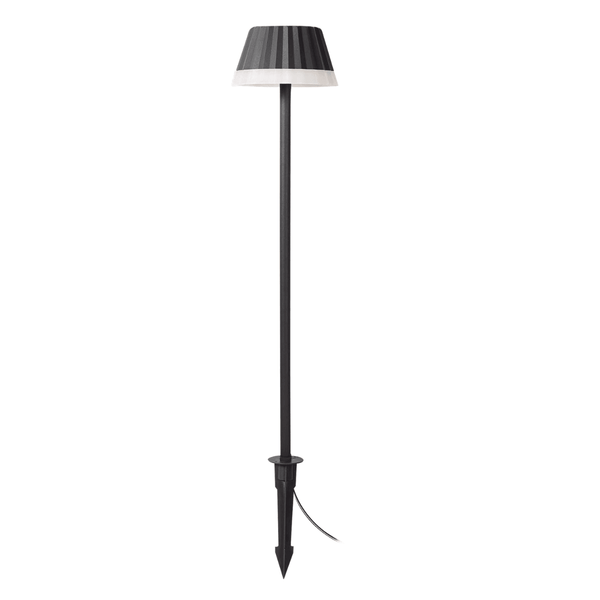 Estevez Estaca con Luminario Solar LED 10W 3000K Modelo 19273 - Iluminación Exterior Ecológica- LuzDeco