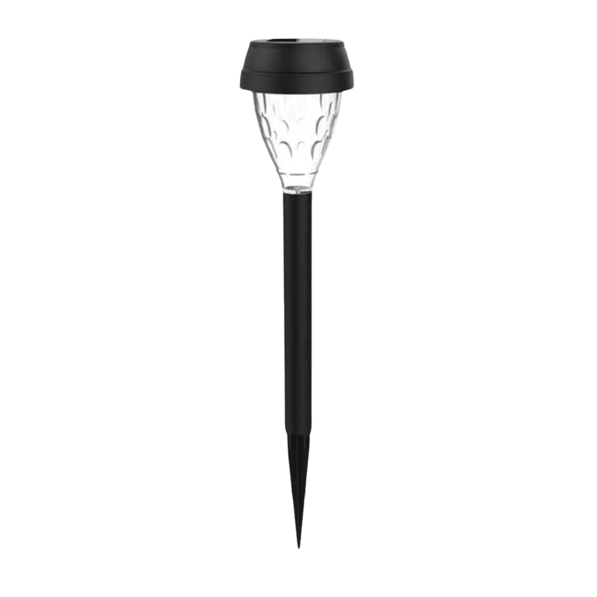 Estevez Luminario LED Solar 8W Estaca 5000K Modelo 19241 - Iluminación Exterior Ecológica - LuzDeco