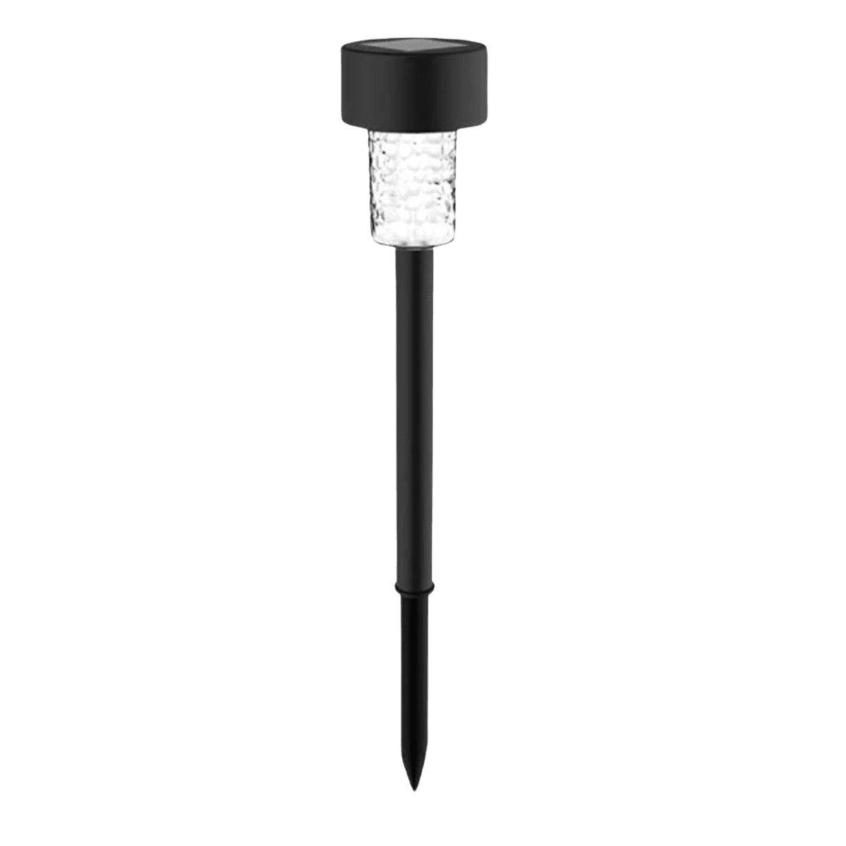 Estevez Luminario Solar LED 8W Estaca 5000K Modelo 19241 - Ahorro Energético para Jardín- LuzDeco