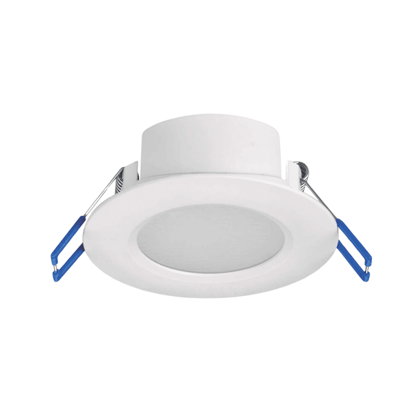 Luminario LED Empotrable Estevez 19199-0-WW - 5W, 2700K, Redondo, Luz Cálida- LuzDeco