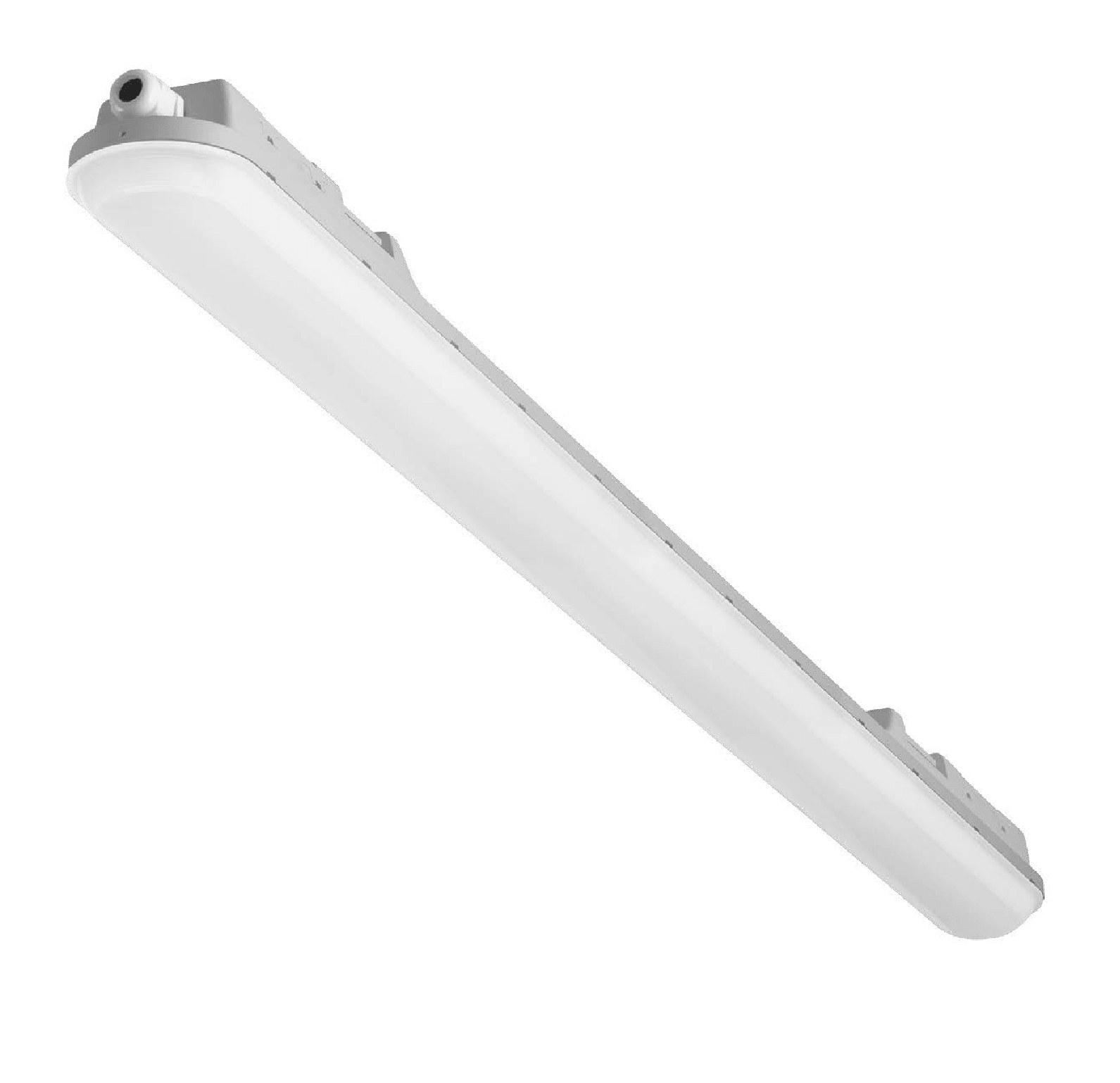 Luminario LED Estanco Estevez ETX-0308-GRI - 2xT8, 41.5W, IP65, Gris Opal
- LuzDeco