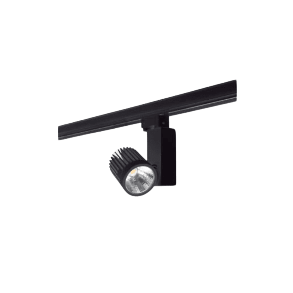 Proyector LED para Riel Estevez Onix ETC-0357-BLA - 20W, 3000K, Orientable, Blanco/Negro- LuzDeco