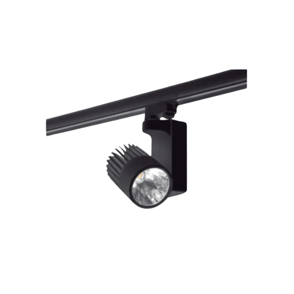 Proyector LED para Riel Estevez Onix ETC-0358-BLA - 35W, 3000K, Orientable, Blanco/Negro- LuzDeco