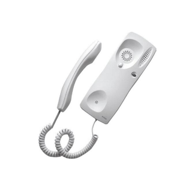 Estevez Teléfono Estético Modular Blanco para Vivienda - Modelo TEL-001, Alta Calidad de Audio, Ampliable, 1 Año Garantía - LuzDeco
