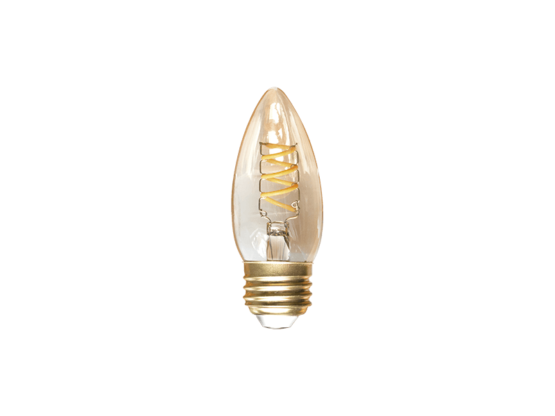 Ipsa Lámpara de Filamento Led de 3W Estilo Vintage, Modelo LEDFLEX-VE - LuzDeco