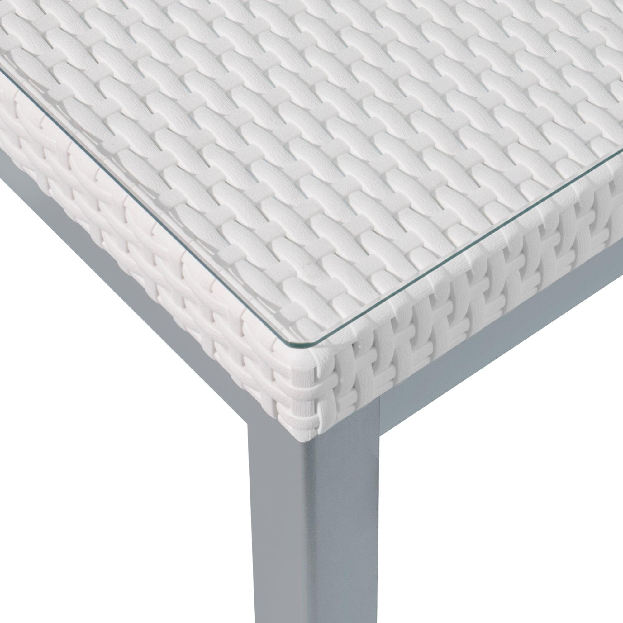 Lagoon, Russ 7022, Mesa de centro, Mesa de centro exterior, Diseño rattan, Muebles rattan, Rattan sintético, Mobiliario terraza