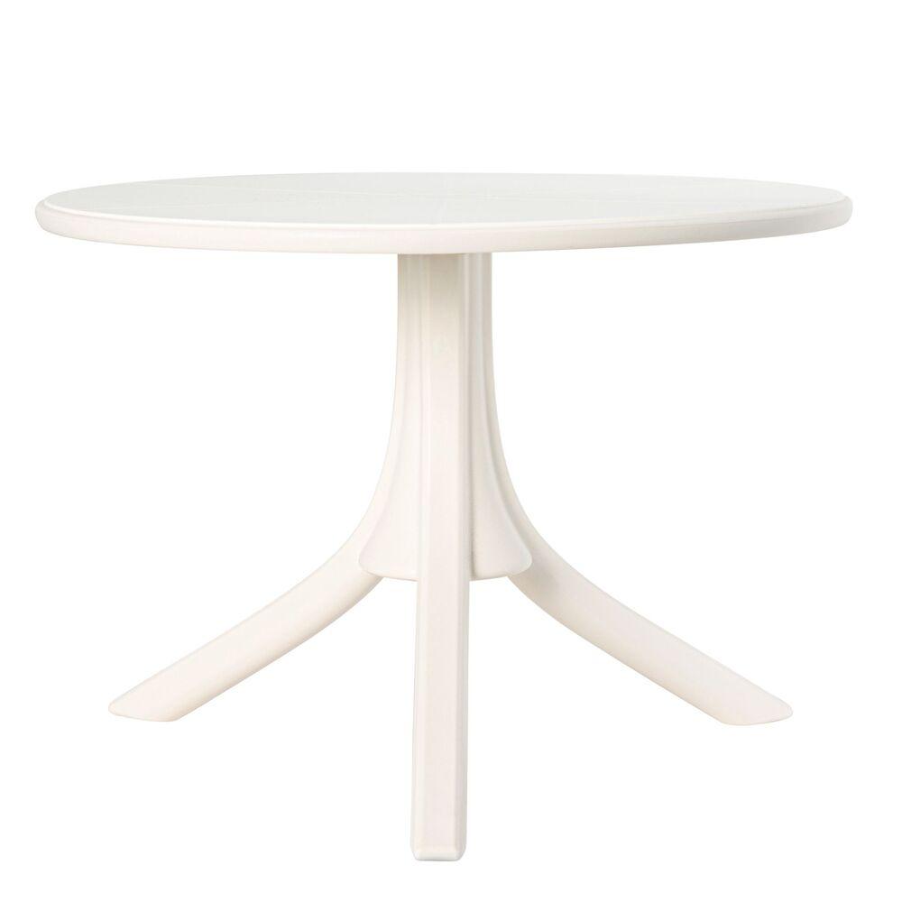 Lagoon Mesa Redonda 2 en 1 para Interior y Exterior con Proteccion UV, Modelo Seattle 7101 - LuzDeco