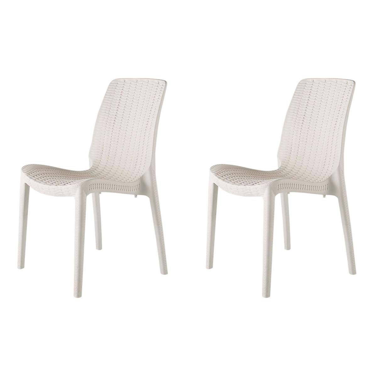 Lagoon, Silla Rue 7025, Silla de comedor, silla de comedor para exterior, silla de comedor para interior, Muebles de rattan sintetico, Mobiliario de terraza, Diseño de ratan, Resistente a los rayos UV, Muebles resistentes a los rayos UV, Muebles de mimbre