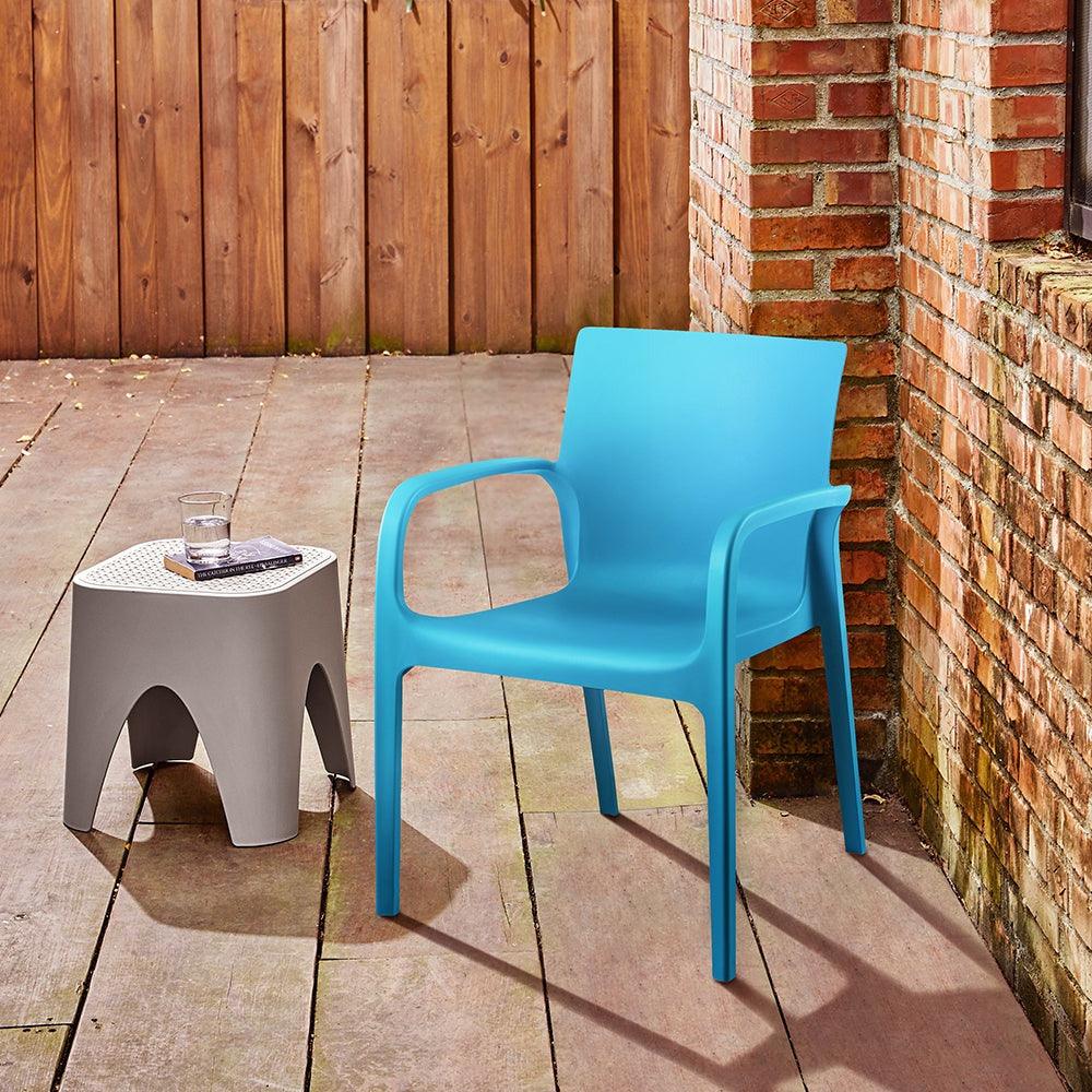 Lagoon, Silla Allissa 7050, Silla de comedor, silla de comedor para exterior, silla de comedor para interior, Muebles de interior, Mobiliario de terraza, Sillas para terraza, Resistente a los rayos UV, Muebles resistentes a los rayos UV, Muebles de mimbre