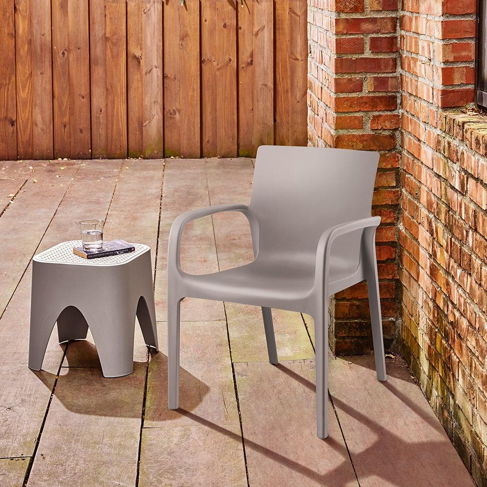 Lagoon, Silla Allissa 7050, Silla de comedor, silla de comedor para exterior, silla de comedor para interior, Muebles de interior, Mobiliario de terraza, Sillas para terraza, Resistente a los rayos UV, Muebles resistentes a los rayos UV, Muebles de mimbre