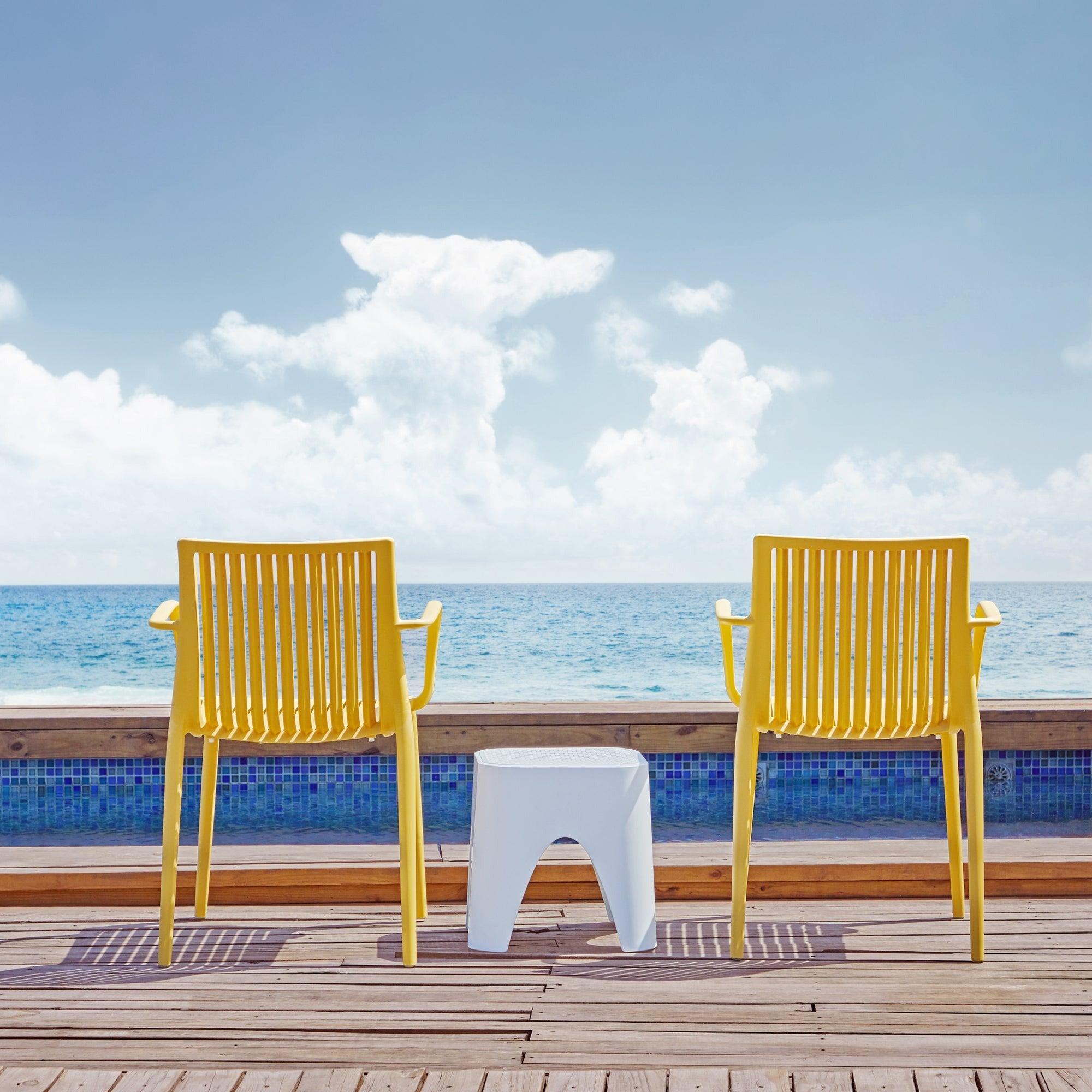 Lagoon, Silla Milos 7203, Silla de comedor, Silla con descansabrazos, silla de comedor para exterior, silla de comedor para interior, Muebles de interior, Mobiliario de terraza, Sillas para terraza, Resistente a los rayos UV, Muebles resistentes a los rayos UV, Muebles de exterior