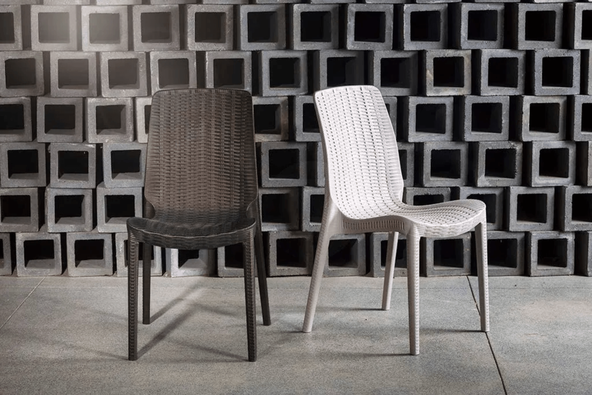 Lagoon, Silla Rue 7025, Silla de comedor, silla de comedor para exterior, silla de comedor para interior, Muebles de rattan sintetico, Mobiliario de terraza, Diseño de ratan, Resistente a los rayos UV, Muebles resistentes a los rayos UV, Muebles de mimbre