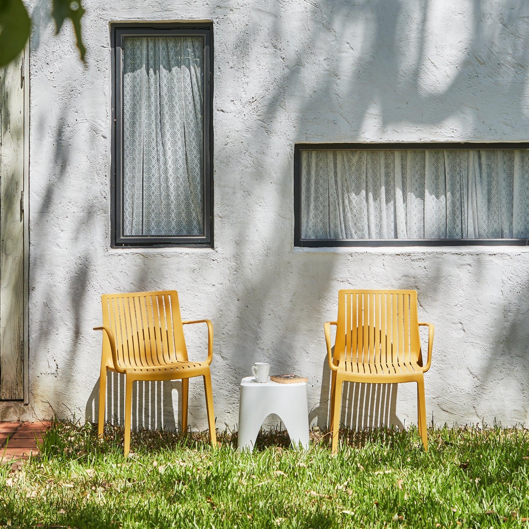 Lagoon, Silla Milos 7203, Silla de comedor, Silla con descansabrazos, silla de comedor para exterior, silla de comedor para interior, Muebles de interior, Mobiliario de terraza, Sillas para terraza, Resistente a los rayos UV, Muebles resistentes a los rayos UV, Muebles de exterior