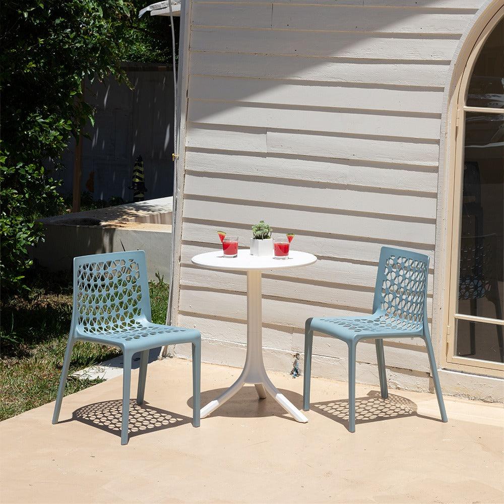 Lagoon, Silla Milán 7053, Silla de comedor, silla de comedor para exterior, silla de comedor para interior, Silla Simple, Muebles de interior, Mobiliario de terraza, Sillas para terraza, Resistente a los rayos UV, Muebles resistentes a los rayos UV, Muebles de exterior