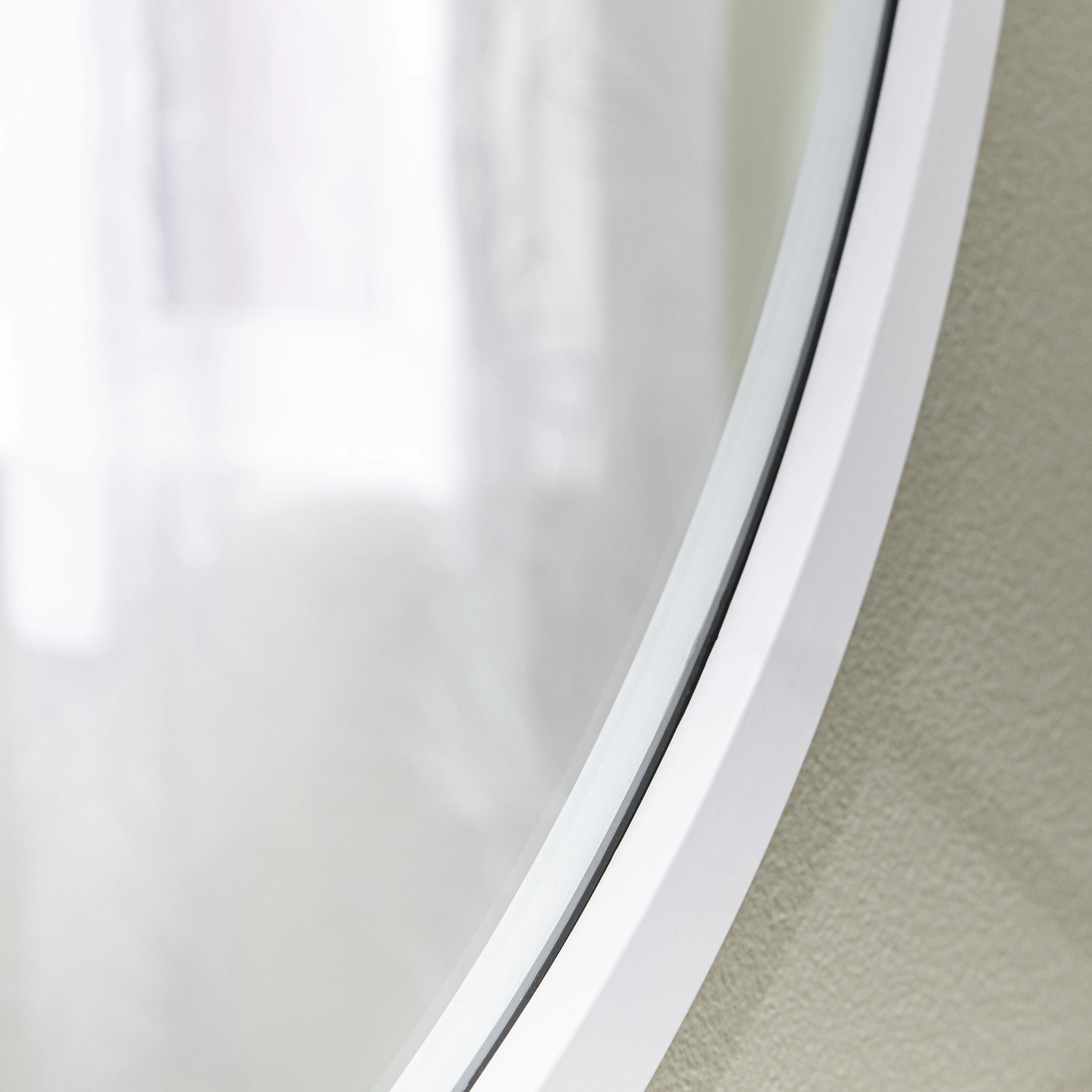 Naterial Espejo Circular 52 x 52 cm Enmarcado, Modelo Inspire Nodal