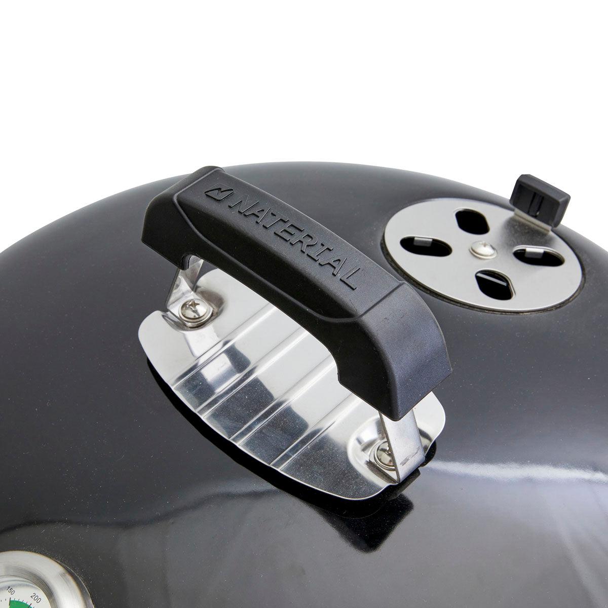 Naterial Asador Portatil de Carbón 1 Rejilla, Modelo Phoenix Beta II - LuzDeco