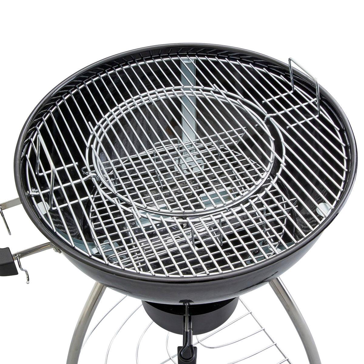 Naterial Asador Portatil de Carbón 1 Rejilla, Modelo Phoenix Beta II - LuzDeco