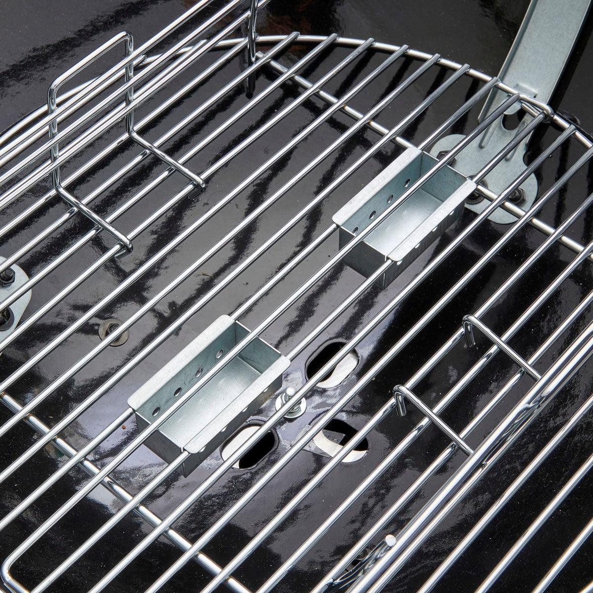 Naterial Asador Portatil de Carbón 1 Rejilla, Modelo Phoenix Beta II - LuzDeco